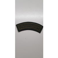 Нашивка спецподразделение