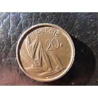 Бельгия. 20 франковов.1981. С 20 копеек. Распродажа коллекции. Смотрите другие лоты.