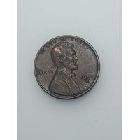 США 1 цент 1951 года . D