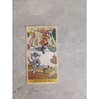 Наклейка Кот Матроскин 1997 производство Испания