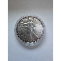 2019 1 доллар США Американский Орёл (Шагающая Свобода) серебро 1 унция