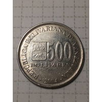500 боливар Венесуэла 2004 год