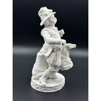 Мальчик на лошадке. Бисквит. 19 век. С рубля!