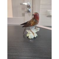 Статуэтка птица малиновка hutschenreuther германия