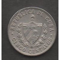 Куба. 5 сентаво 1961