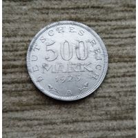 Werty71 Германия 500 марок 1923 А Веймар