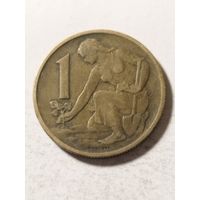 Чехословакия 1 крона 1962