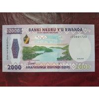 2000 франков Руанда 2024 г.
