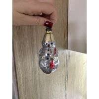 Елочная игрушка Снеговик СССР К.7