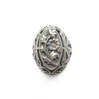 Все лоты с рубля.Кольцо,перстень,Цветок,серебро 875 проба,СССР