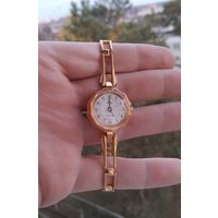 Часы Луч. Au. 17 камней. На ходу. СССР.