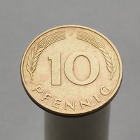 ФРГ 10 пфеннигов 1991 F