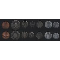 Нидерл. Антильские о-ва  набор 1983 года россыпью (_6 ТОРГ ЛЮБОЙ