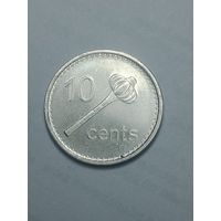 Фиджи 10 центов 2010 года .
