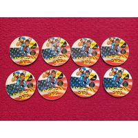 Фишки кепсы caps American caps. Цена за все фишки.