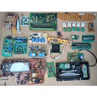 ПЛАТЫ с РАДИОДЕТАЛЯМИ.Импортные