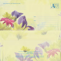 Беларусь 2002 Герберы с ирисами (с бумагой) (к4)