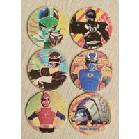 Фишки "Power Rangers". Цена за 1шт.
