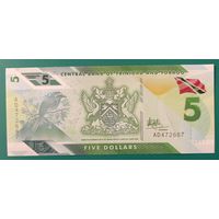 5 долларов 2020 (2021) - Тринидад и Тобаго - UNC