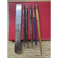 Перьевые ручки.цена за все.