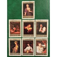 Монголия 1981. Живопись. Рембрандт. Полная серия