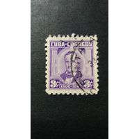 КУБА \29с\ Философ и педагог Кабальеро. 1954