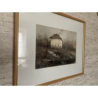 Картина Д.Суринович акварель