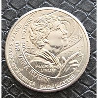 25 центов 2025 D США доктор Вера Рубин