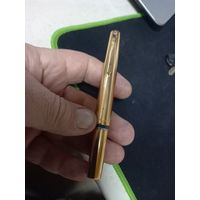 Перьевая ручка RAINBOW 237 с позолоченным пером Au 11.8х1.5 Винтаж времен СССР