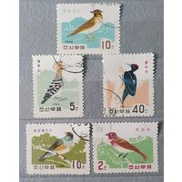 КНДР птицы 5шт