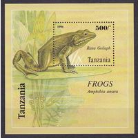 1996 Танзания 2271/B312 Рептилии - Лягушки 4,00 евро