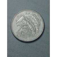 Тринедад и Тобаго 25 центов 2003 года .