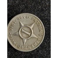 1 сентаво куба 1946