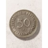 Германия 50 пфенинг 1950 D