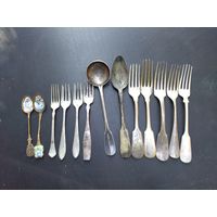 Вилки, ложки 19 век! Аукцион с рубля!