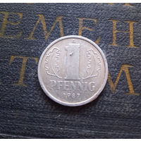 1 пфенниг 1987 (A) Германия ГДР #18