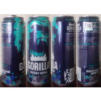 Банка от энергетика GORILLA Черника и черная смородина 2025.06.02 450мл ENERGY DRINK О'V(0,45)Л'L BY (язычок сиреневый (moz69