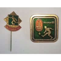 Значки, Москва, олимпиада 1980, цена за один