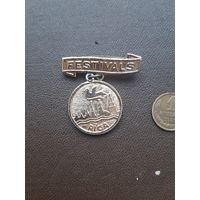 Значок Фестиваль Рига