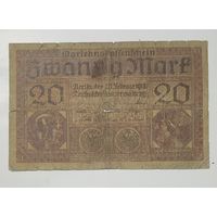 Германия 20 марок 1918