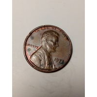 1 цент  США 1973   год