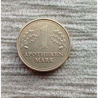 Werty71 ЖЕТОН Токен Аптека 1 Аптечная марка 2013 Святая Гертруда