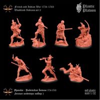 Набор #2 Лесных Индейцев Plastic Platoon