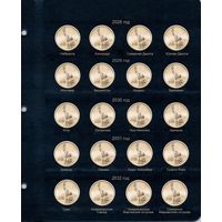 Комплект листов для памятных монет США 1 доллар серии "Американские инновации"