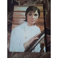 Актриса Алла Чернова  1972г