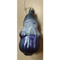 Елочная игрушка СССР. Казак. Нечастая. Синий