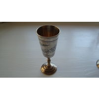 Рюмка Серебро 875 СССР с рубля