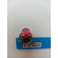 ПЕРСТЕНЬ К КАМНЕМ СЕРЕБРО СССР