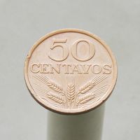 Португалия 50 сентаво 1973