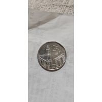 Куба 25 сентавос 2001